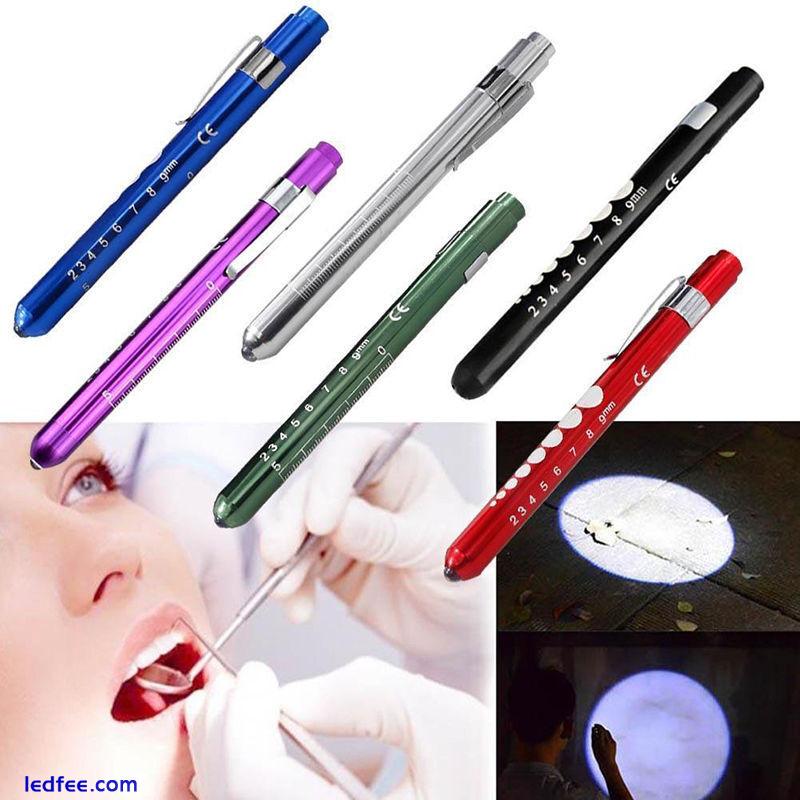 UK-Nurse Doctors Reusabale Medical Health Care LED Pen Torch light EMT Hospital~ 3 