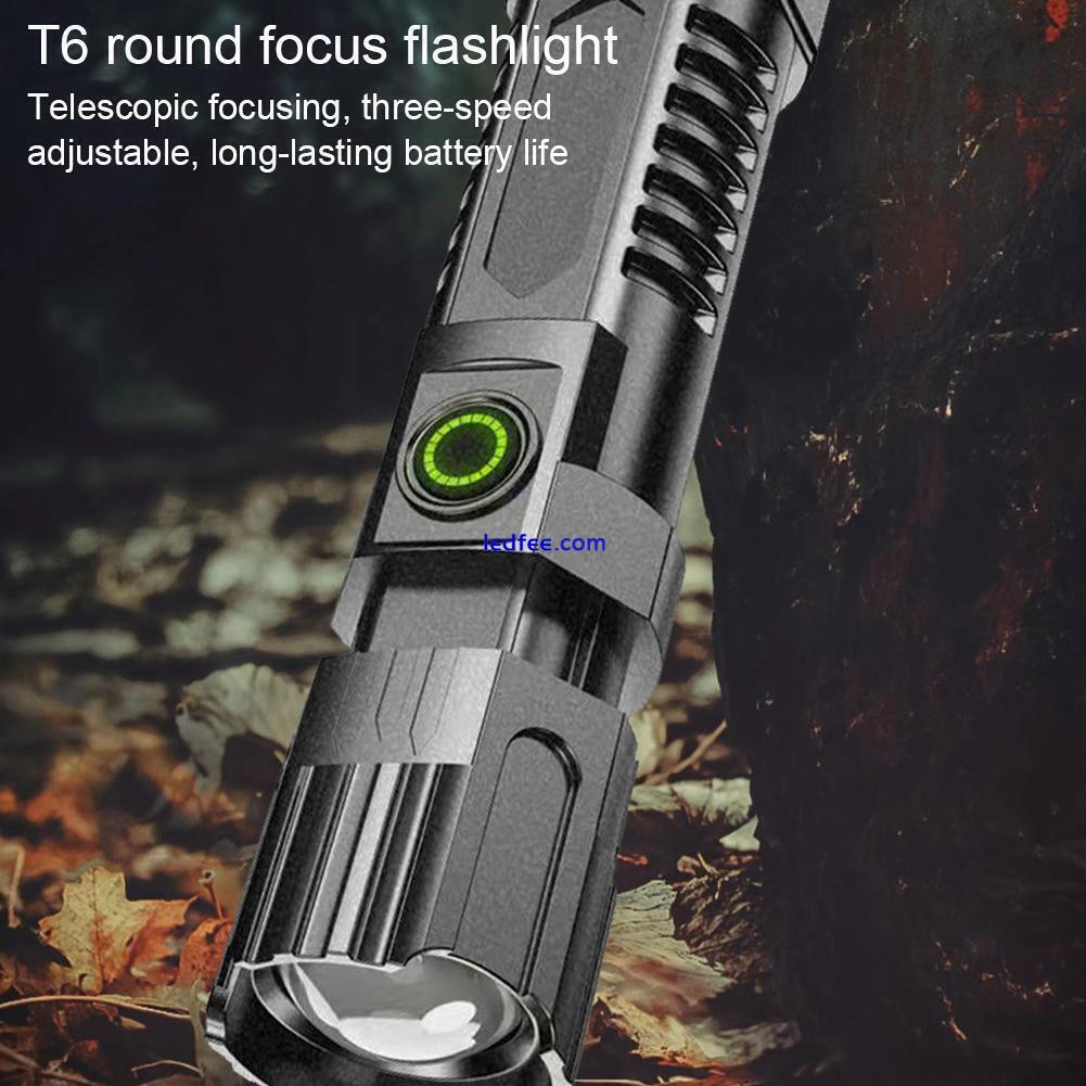 100000lm Flashlight High Powered LED Tactical Torch NEW Ultra Bright W1Y8 0 