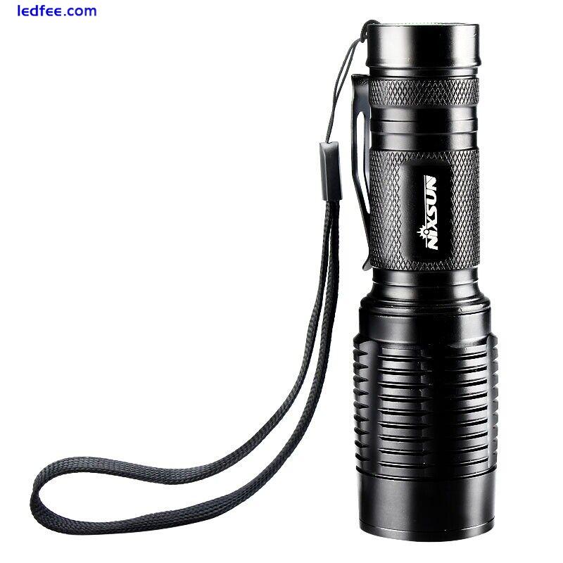 LED 300000000 Lumens Zoomable  Flashlight Torch Lamp Tourch Lamp# 0 