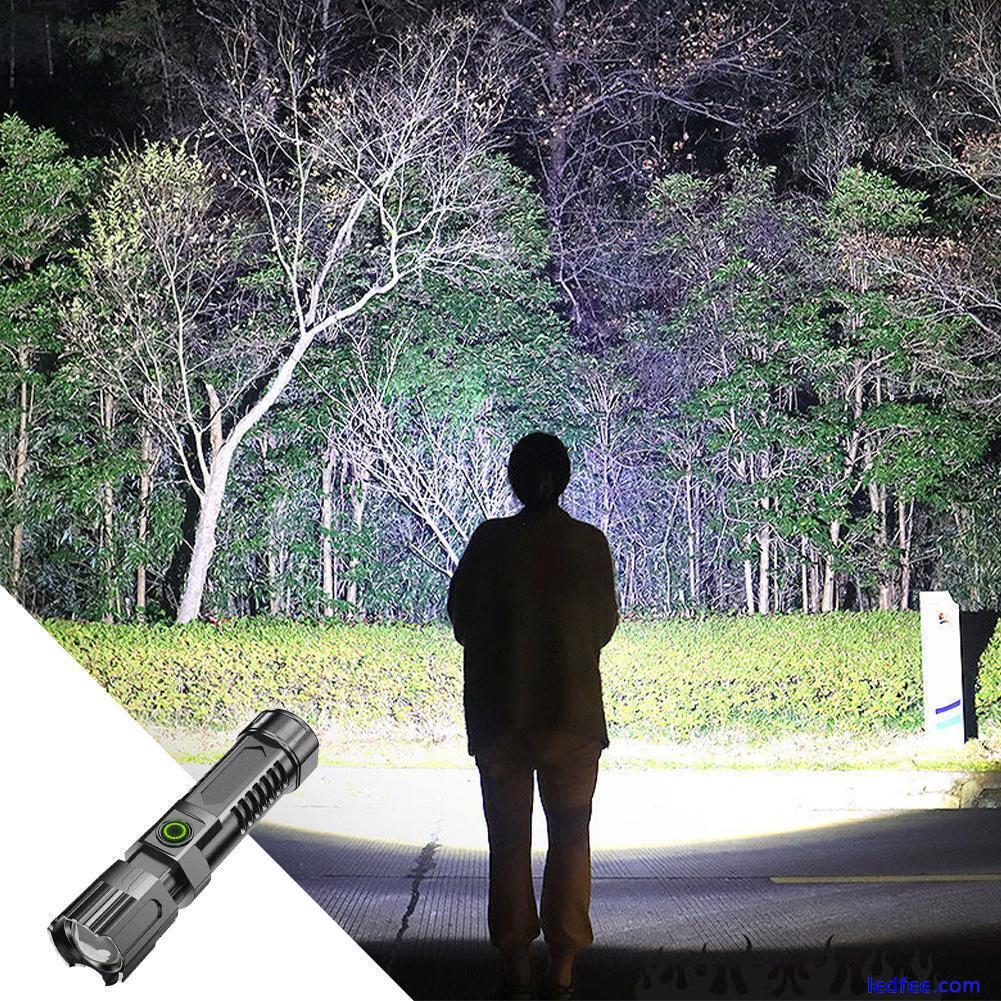 Super Bright 10000000LM Torch LED Flashlight HighPowered Rechargeable Lights NEW 0 