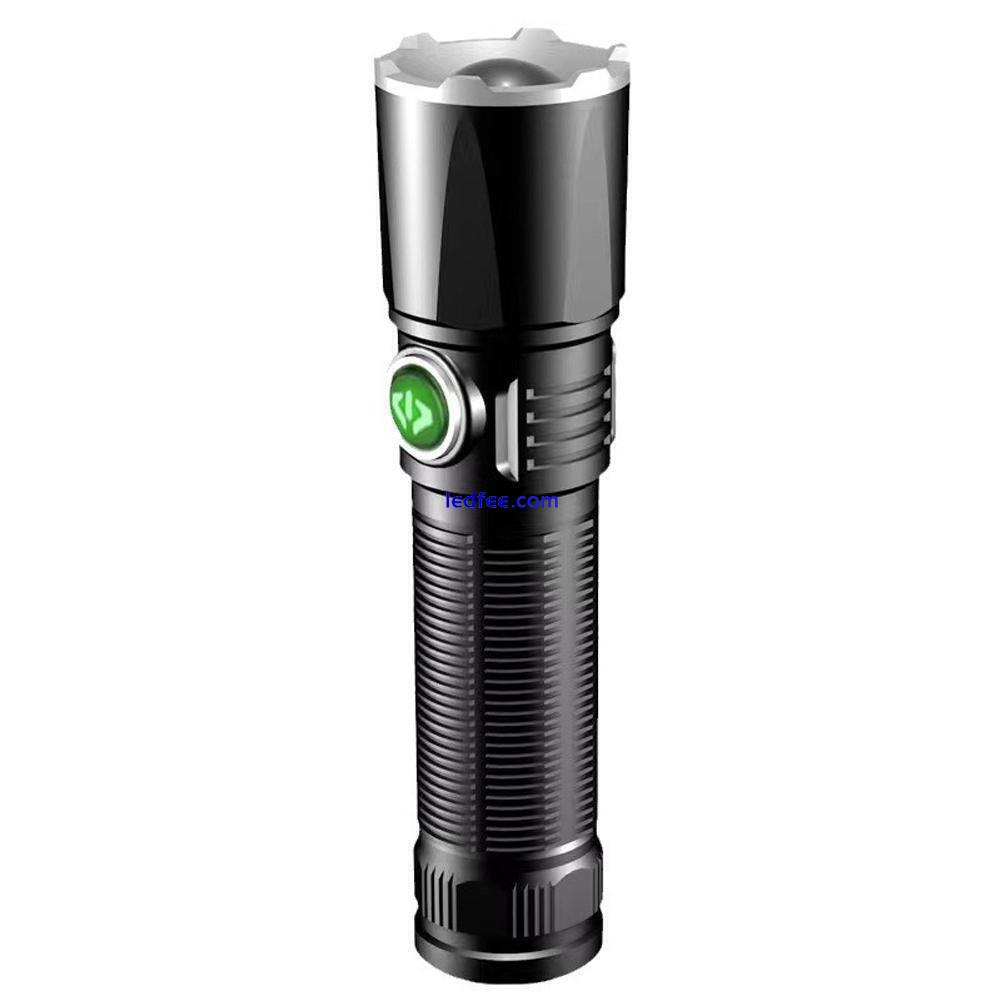 Rechargeable 1500LM Powerful LED Tactical Flashlight Torches SuperBright UK Q8I6 2 