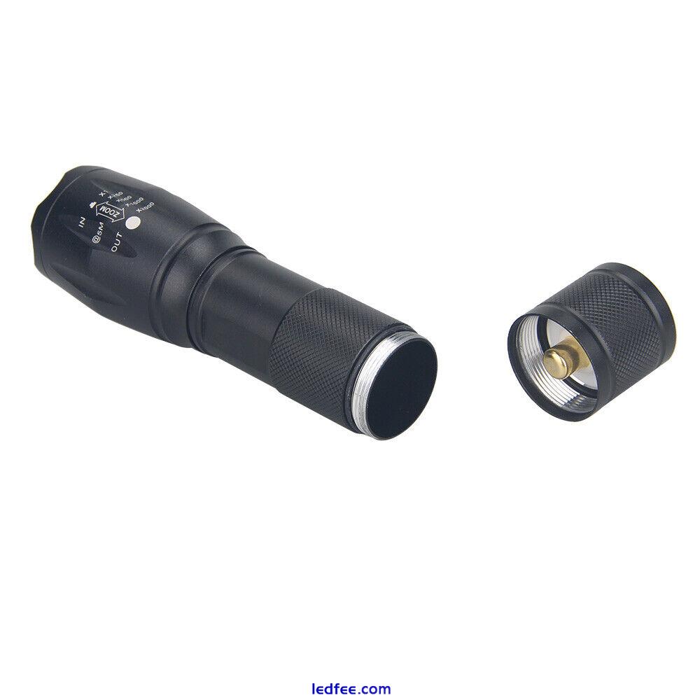 395nm UV Ultra Violet LED Flashlight Blacklight Detection Outdoor Torch  Light 4 