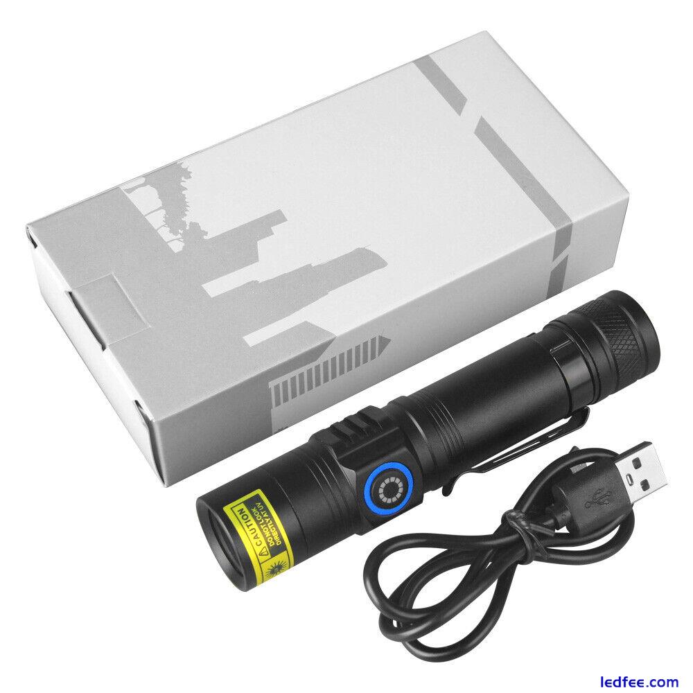 UV 365nm Torch Blacklight Ultraviolet LED Flashlight Pet Urine Stain Detector UK 3 