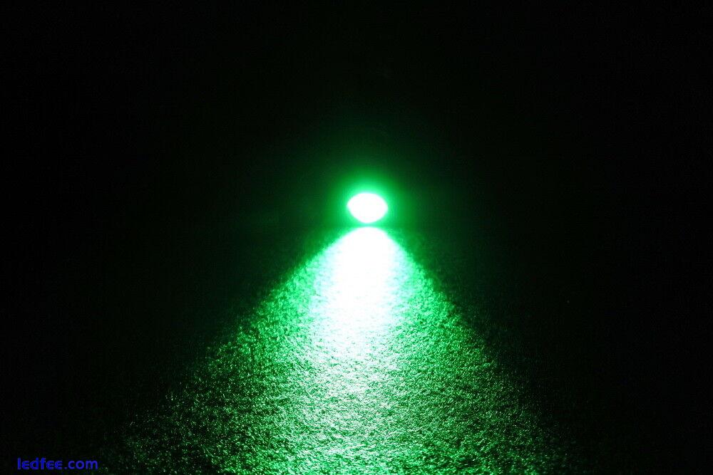 2 x Pen Type Green Light LED Flashlight Hunting Night Vision 2*AAA Battery Torch 3 