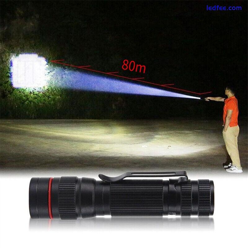 9900000LM Rechargeable LED Flashlight Tactical Super Bright Torch Camping w/Box 0 