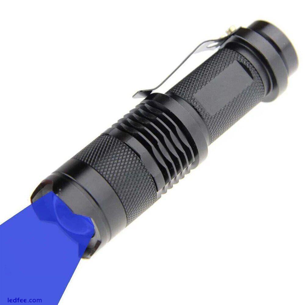 Multifunktions Tragbare  LED Taschenlampe Grün/blau/rot Taktische Taschenlampe 5 