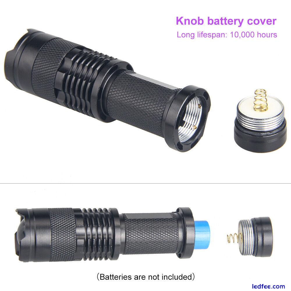 Mini Handheld Torch LED Flashlight Tactical Pocket Light Camping Outdoor Lamp 4 