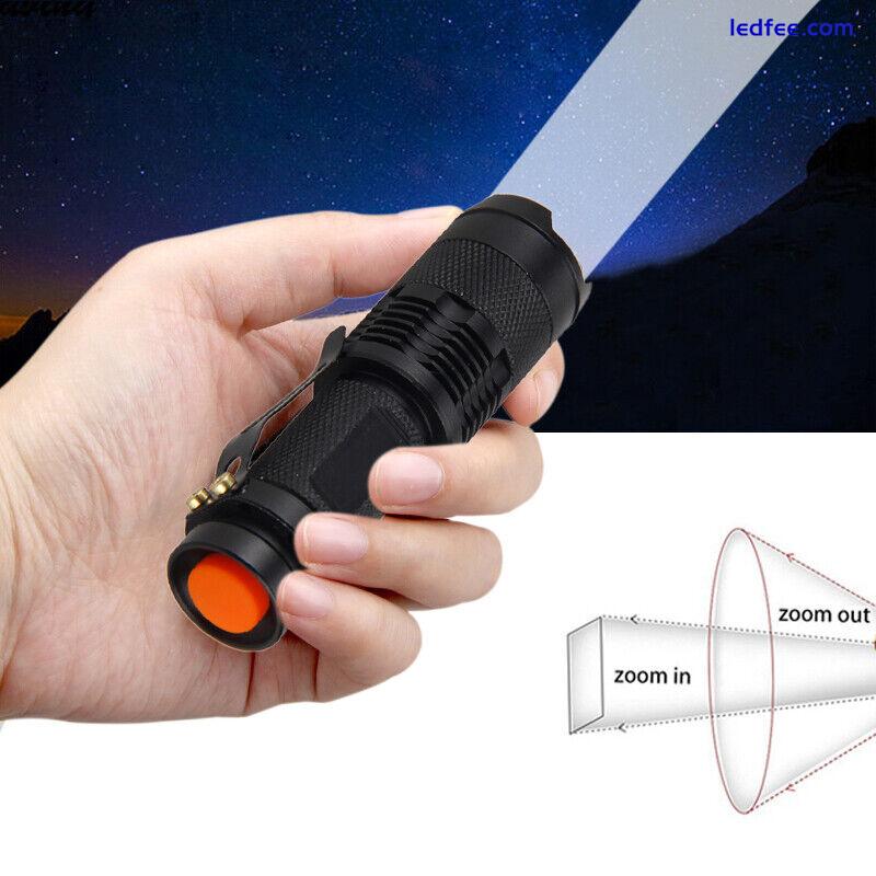 Mini Handheld Torch LED Flashlight Tactical Pocket Light Camping Outdoor Lamp 1 