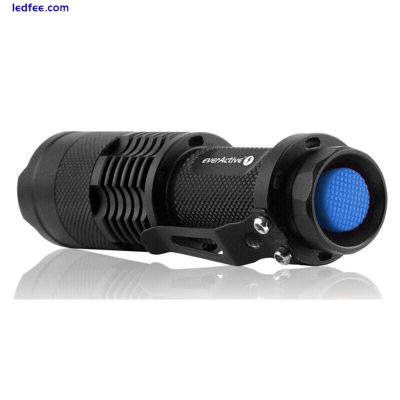 everActive Bullet FL-180 Flashlight LED CREE XP-E2 3W Torch Light 200 lumen 4 