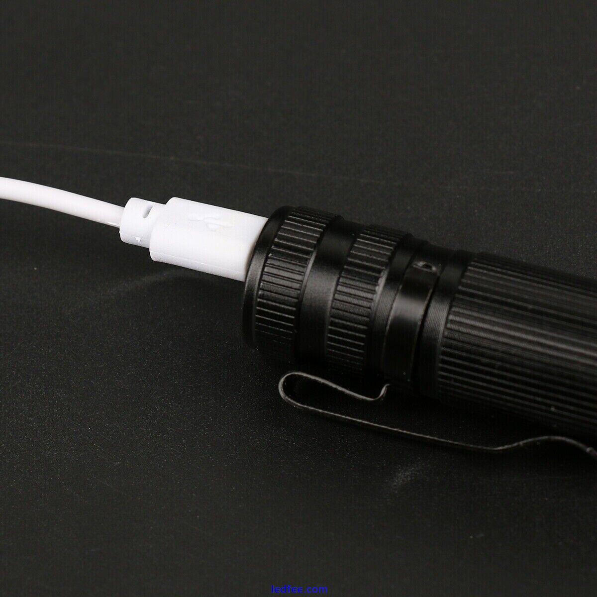 Mini USB Rechargeable 1200000LM LED Flashlight Torch Tactical Outdoor Lamp 0 
