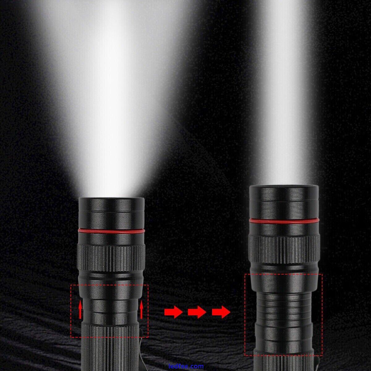 Mini USB Rechargeable 1200000LM LED Flashlight Torch Tactical Outdoor Lamp 1 
