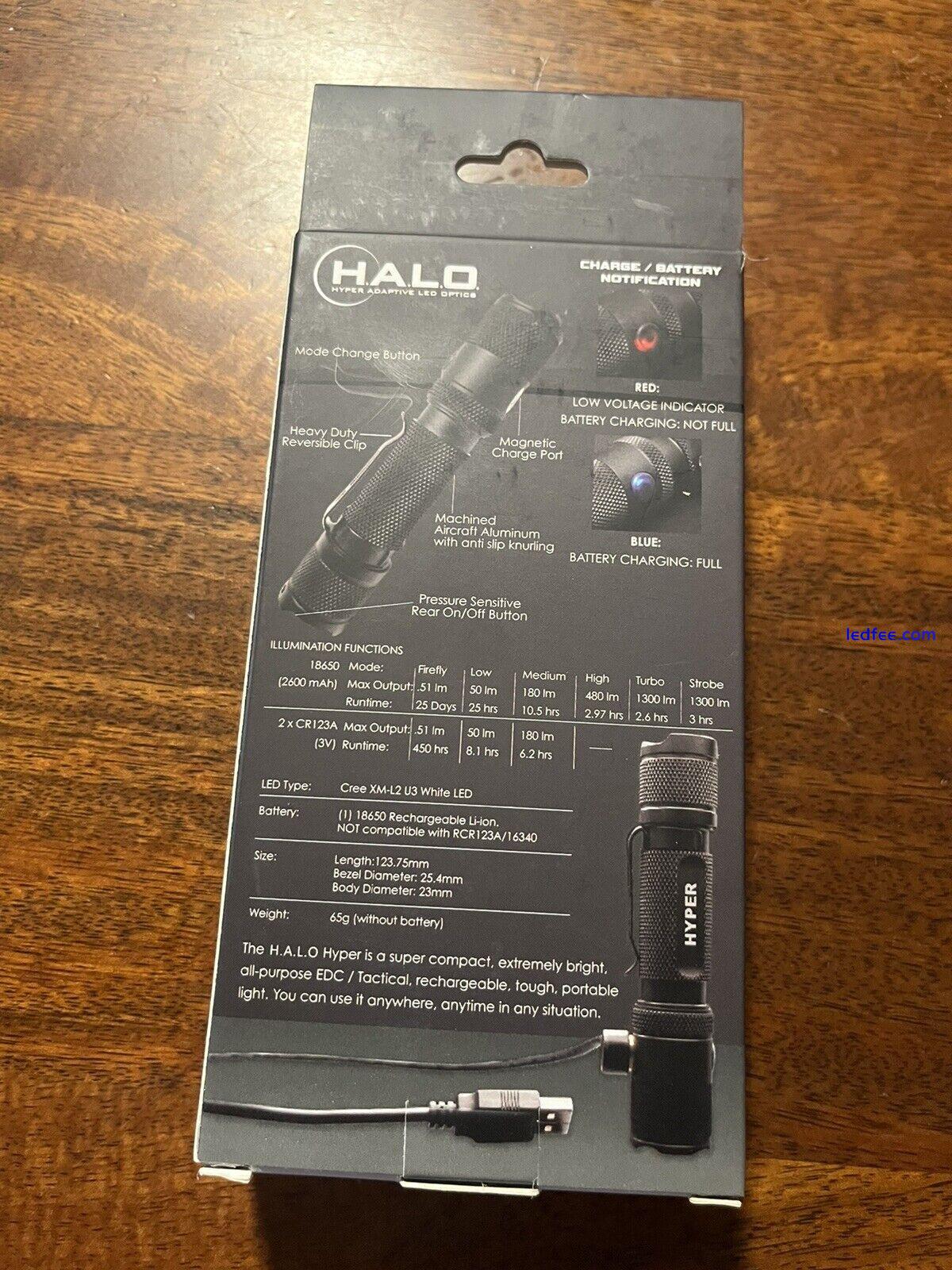 Halo LED 1300 lumen flashlight 0 