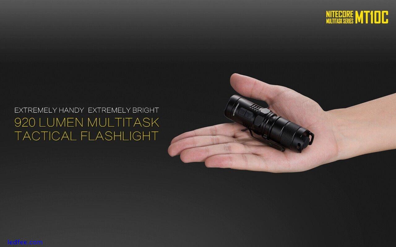 New Nitecore MT10C 920 Lumens LED Flashlight Torch 1 