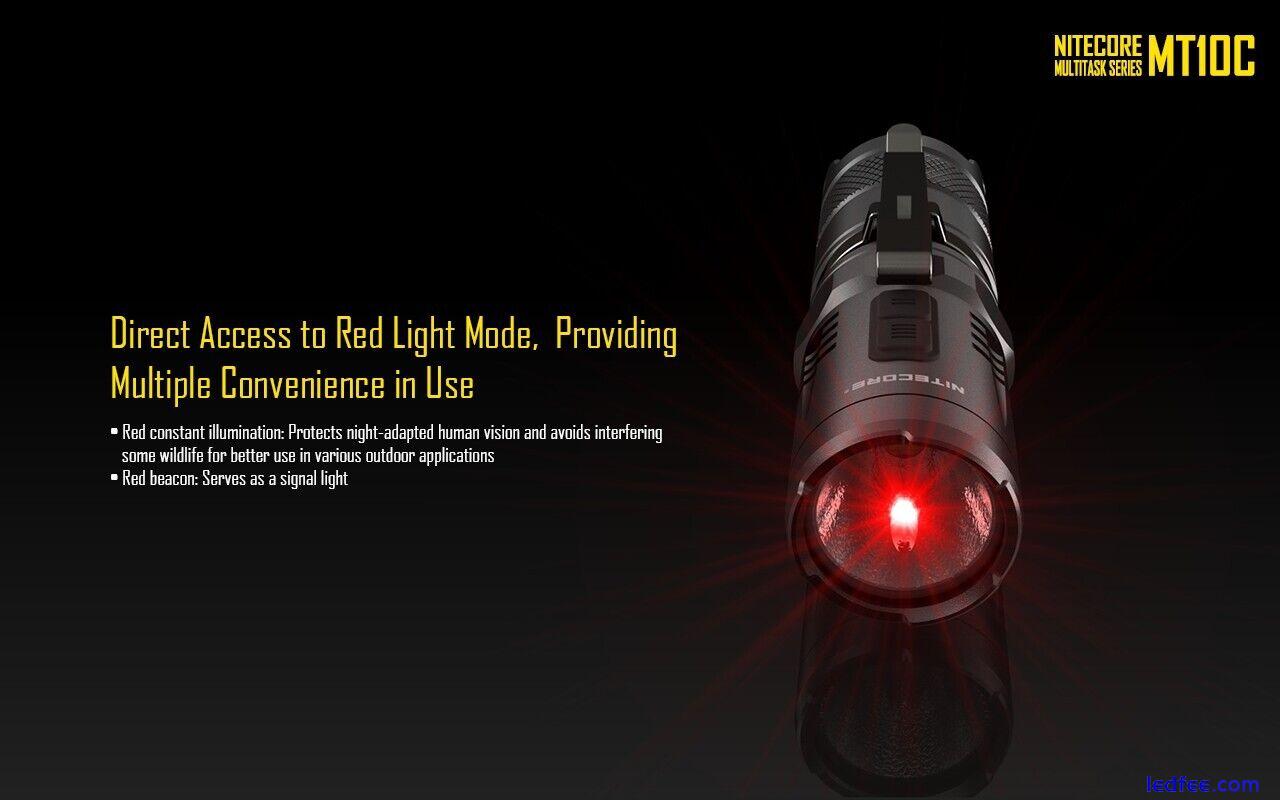 New Nitecore MT10C 920 Lumens LED Flashlight Torch 2 