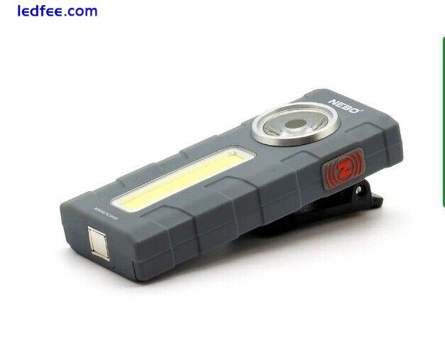 NEBO TINO - 300 LUMEN POCKET LIGHT- TORCH AND WORKLIGHT AAA BATTERY POWERED 3 