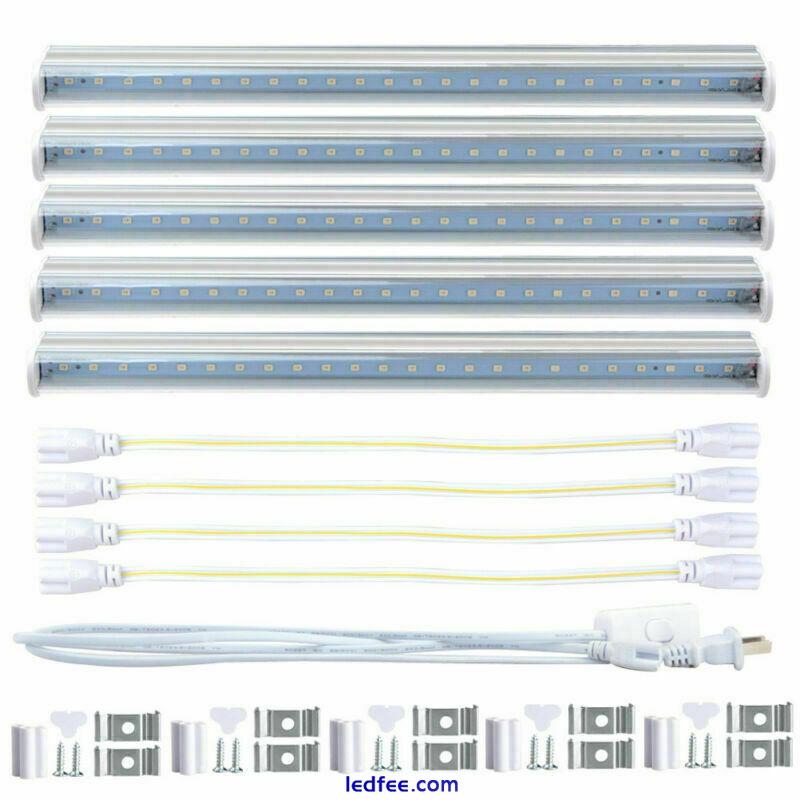 Full Spectrum LED Grow Light T5 Tubes Plant Growing Strip Lamp Garden Veg Tool 4 