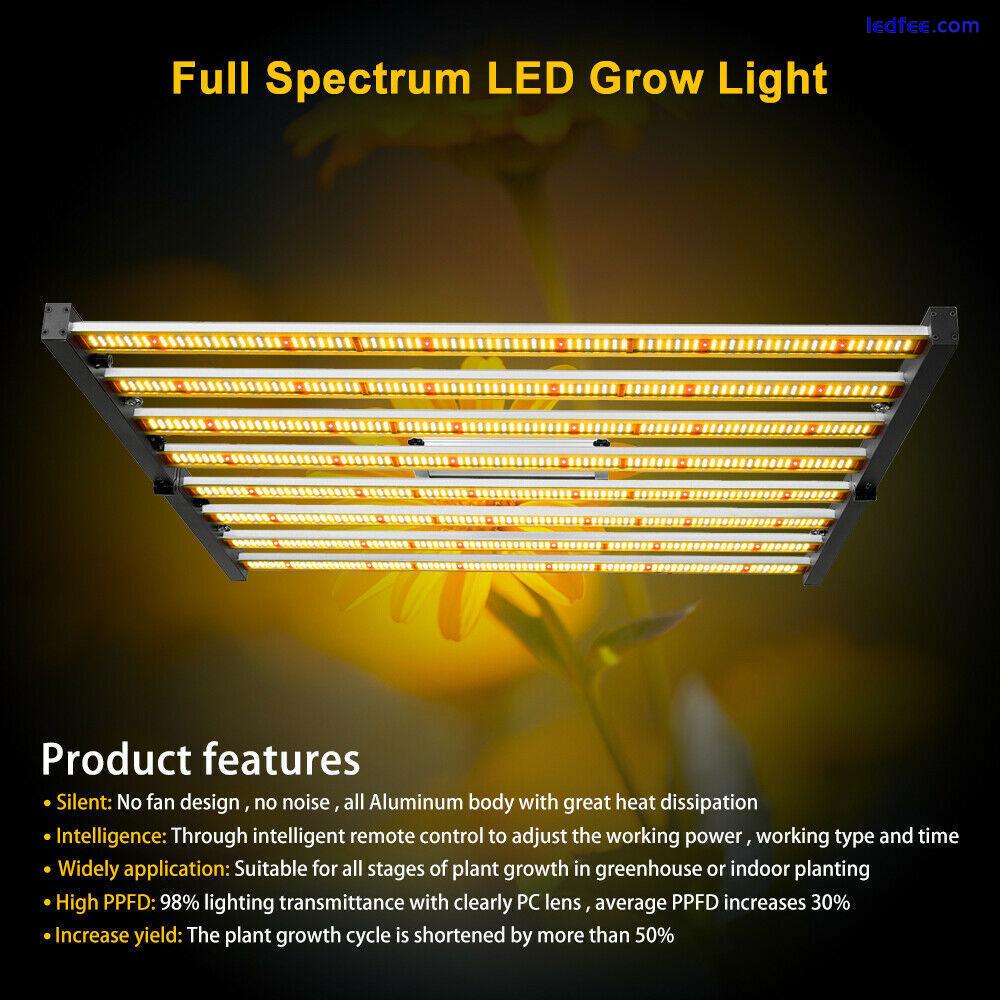 Spider SE7000 730W Full Spectrum LED Grow Lights Samsung LM281B Commercial Lamp 2 