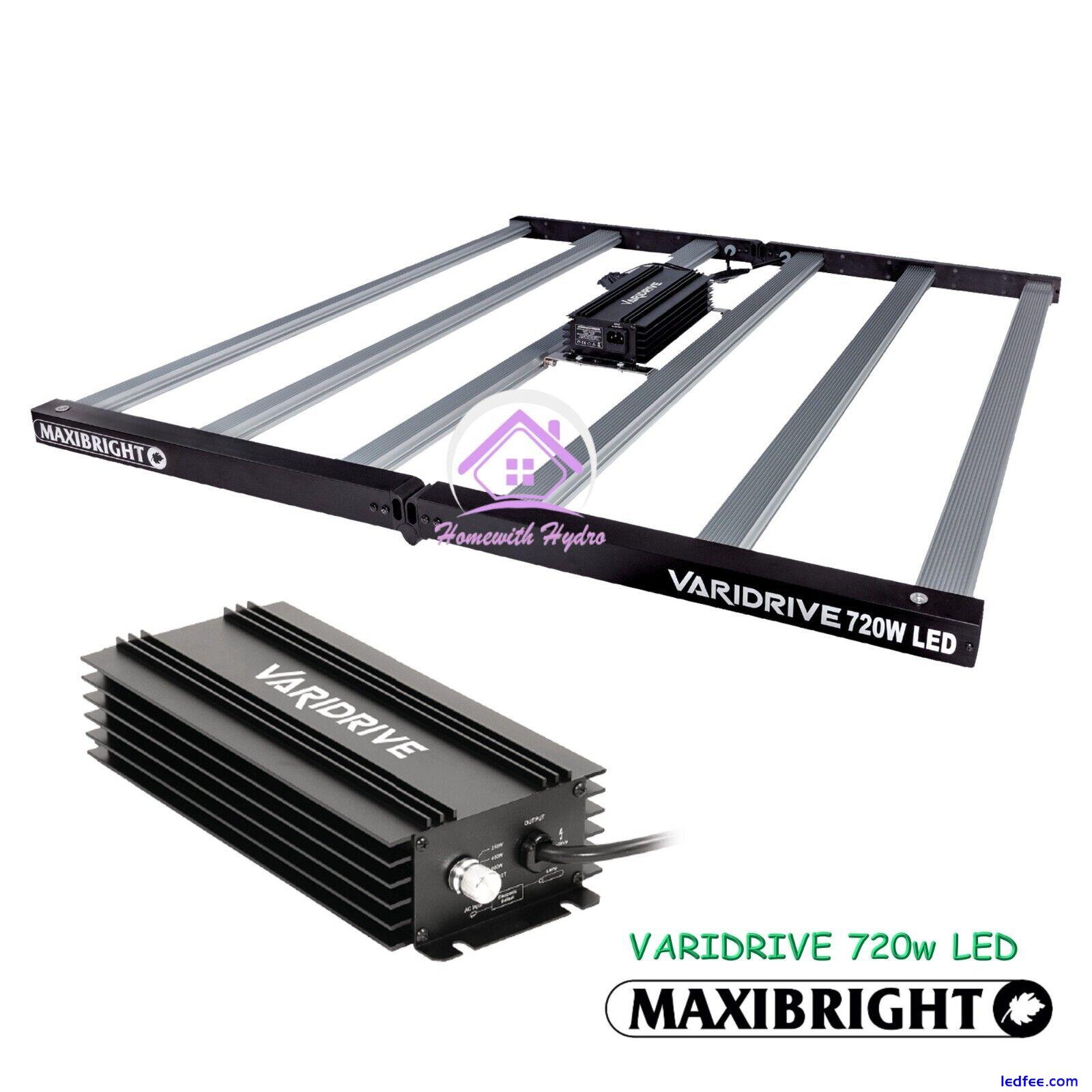 MAXIBRIGHT VARIDRIVE 720w LED 6 Bar Fixture Grow Light Hydroponic Full Spectrum 5 