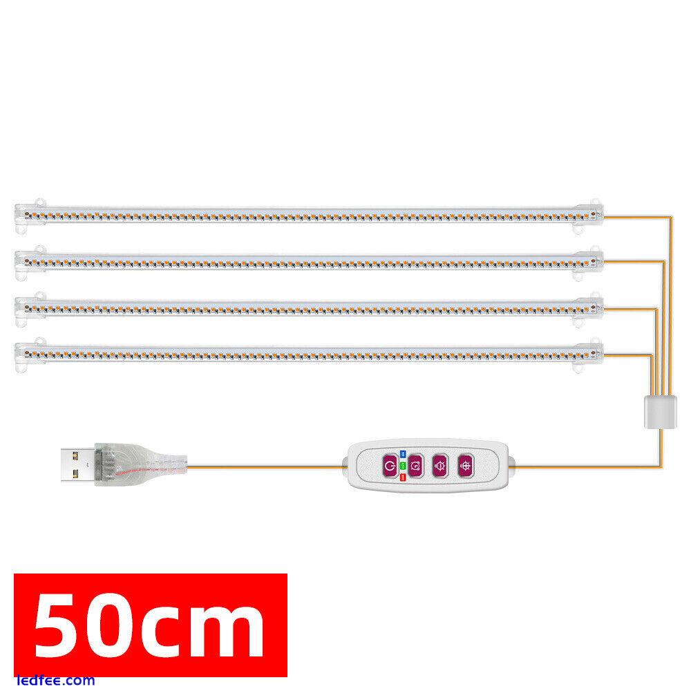 LED Grow Light Strips Tube Full Spectrum for Indoor Plants Lighting Veg Growing 1 