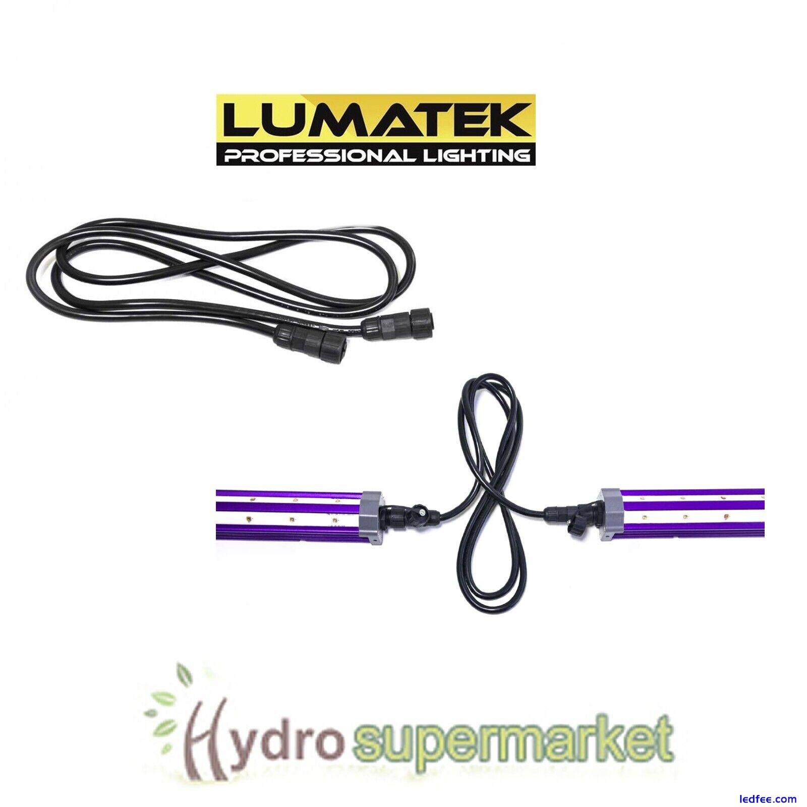 LUMATEK 30W UV LED LIGHT BAR, SUPPLEMENTAL LIGHTING, GROW ROOM, HYDROPONICS 4 