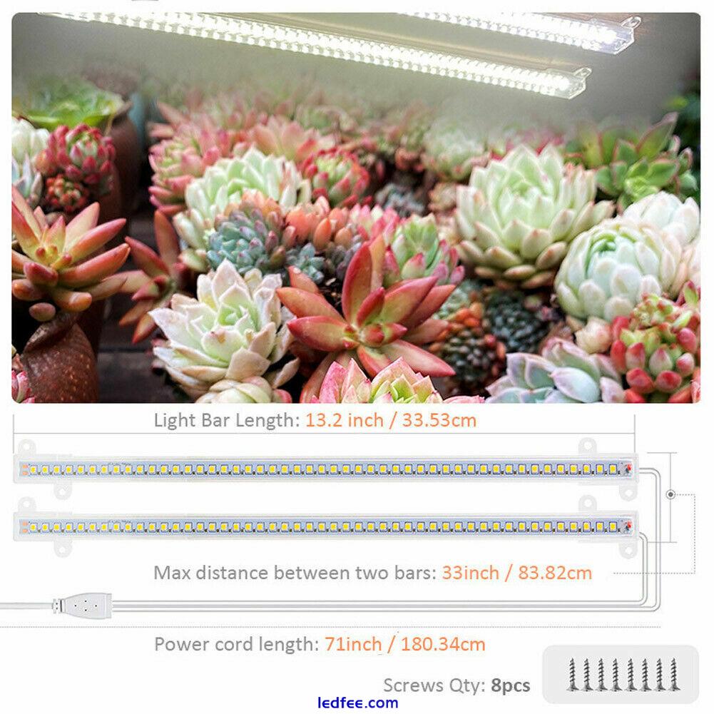 Sunlike Led Grow Light Auto ON&Off Full Spectrum Phyto Lamp Plants Growing Timer 4 