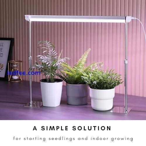  2ft LED Grow Light for Seed Starting with Stand, Indoor Grow Lights for  1 