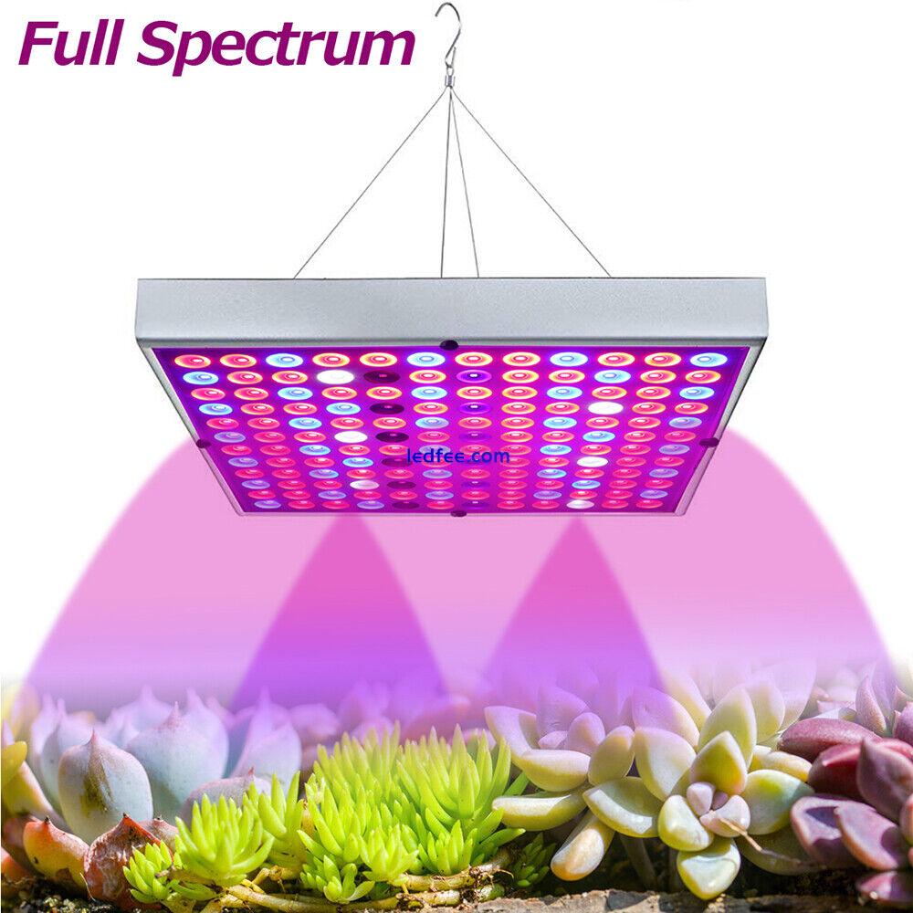 25W/45W LED Grow Lights Panel Lamp UV Full spectrum Hydroponic Plant Veg Flower 0 