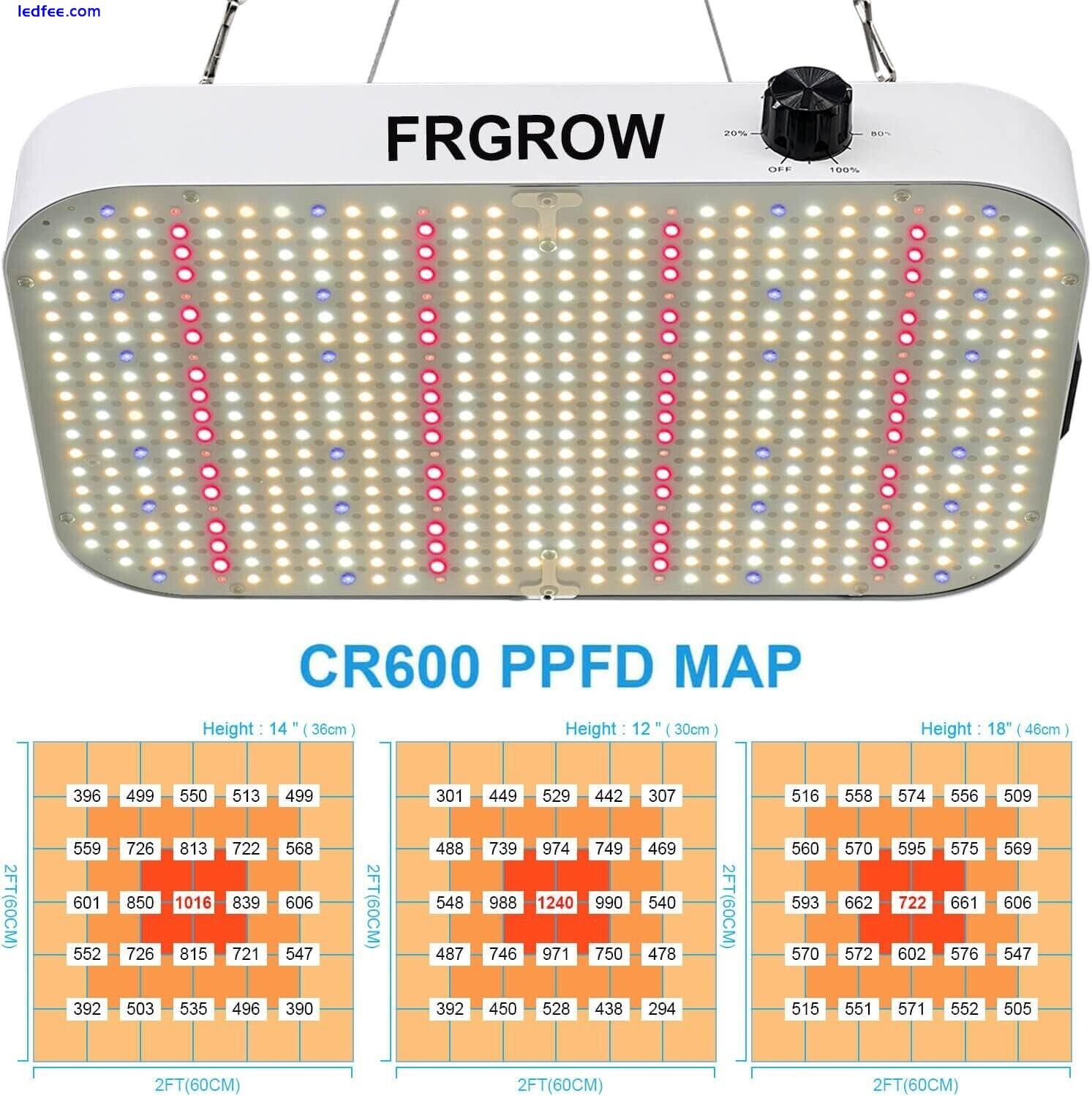 1000W Dimmable UV-IR Full Spectrum LED Grow Light with Daisy Chain 2 