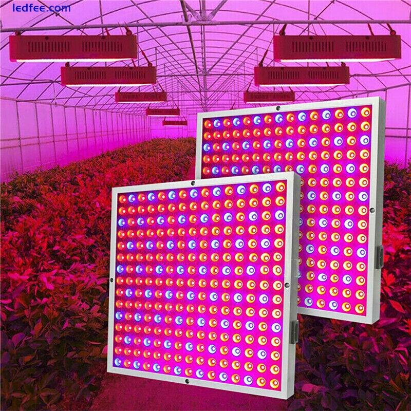 8000W LED Grow Light Hydroponic Full Spectrum Indoor Veg Flower Plant Lamp Panel 0 
