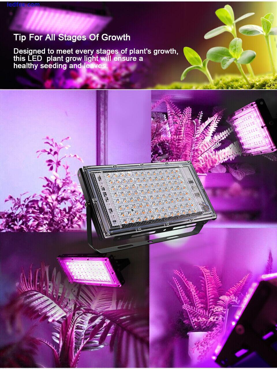 100W Full Spectrum AC220V LED Grow Light Bulb Lamp for Veg Bloom Indoor Plant 5 