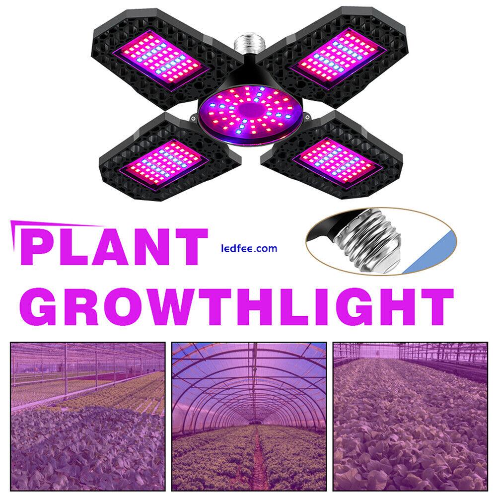 LED Foldable Grow Light for Indoor Plant Veg Flower Growing Lamp Full Spectrum 4 