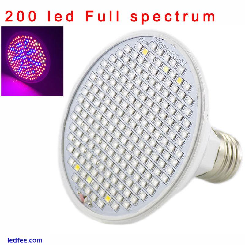 Indoor Bulbs Led Plant Grow Light E27 Full spectrum Veg hydro garden Lamp 5 