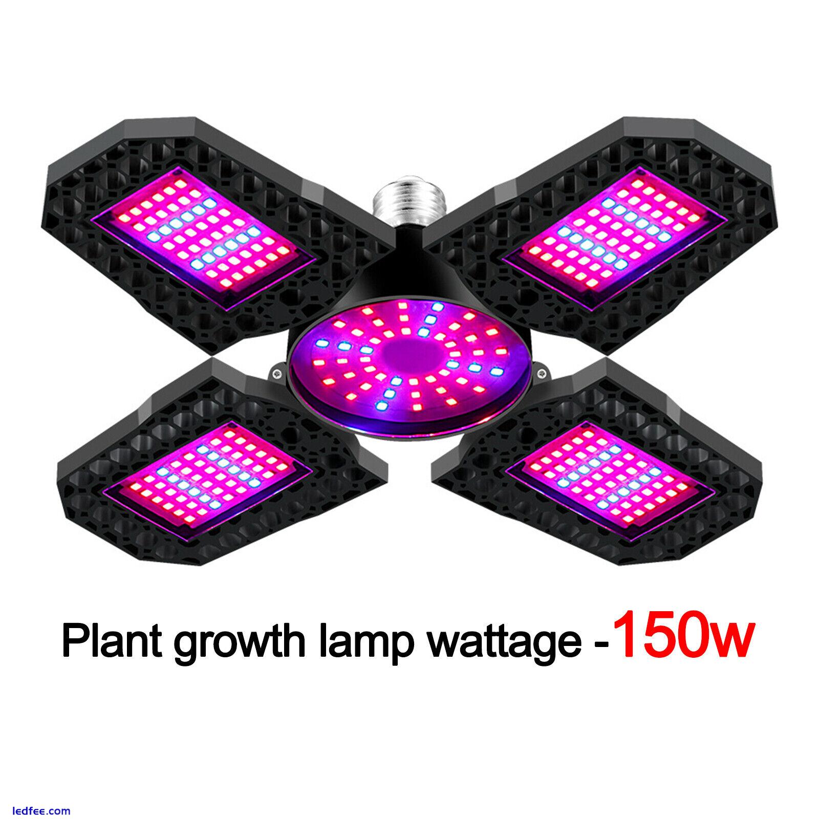 E27 LED Grow Light With Foldable Full Spectrum Grow Lights For Indoor Plant AU 2 