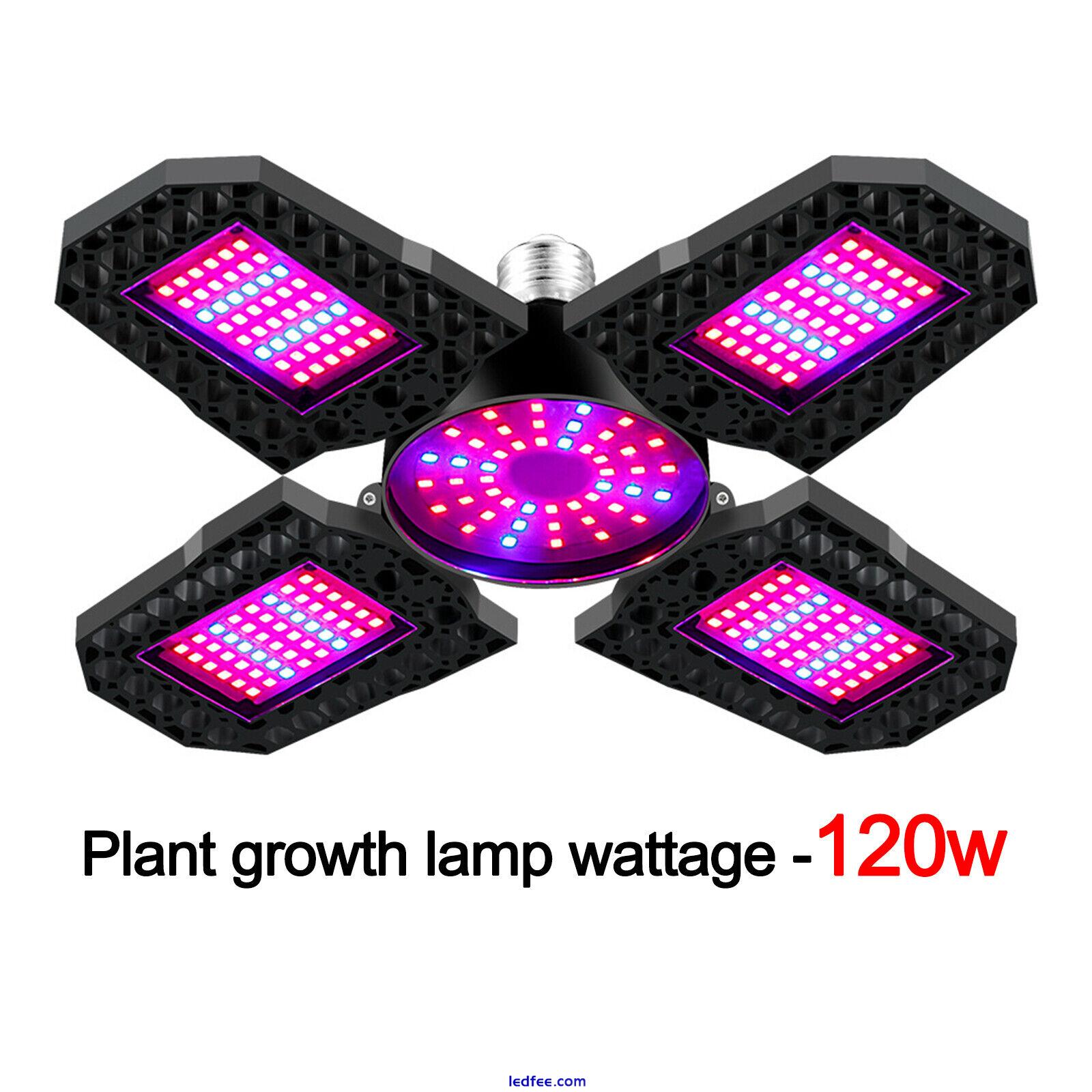 E27 LED Grow Light With Foldable Full Spectrum Grow Lights For Indoor Plant AU 1 