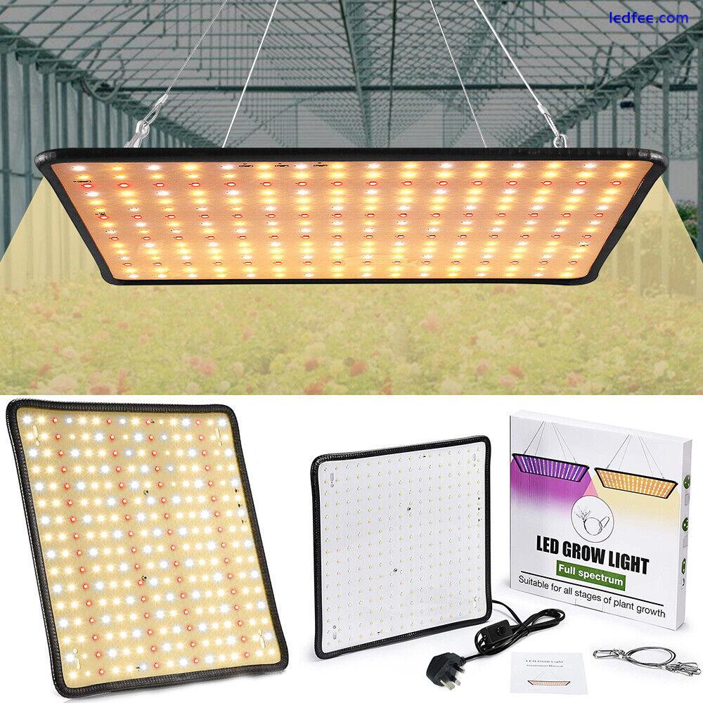 256LEDs 1000W AC85-240V LED Plant Grow Lights Panel Full Spectrum Phyto Lamps 1 