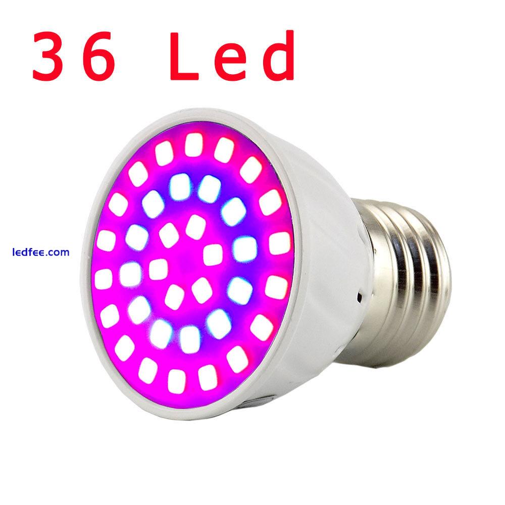 LED Plant Grow Light Lamp e27 Bulb Indoor Growing Lighting for Flower Vegetable 1 