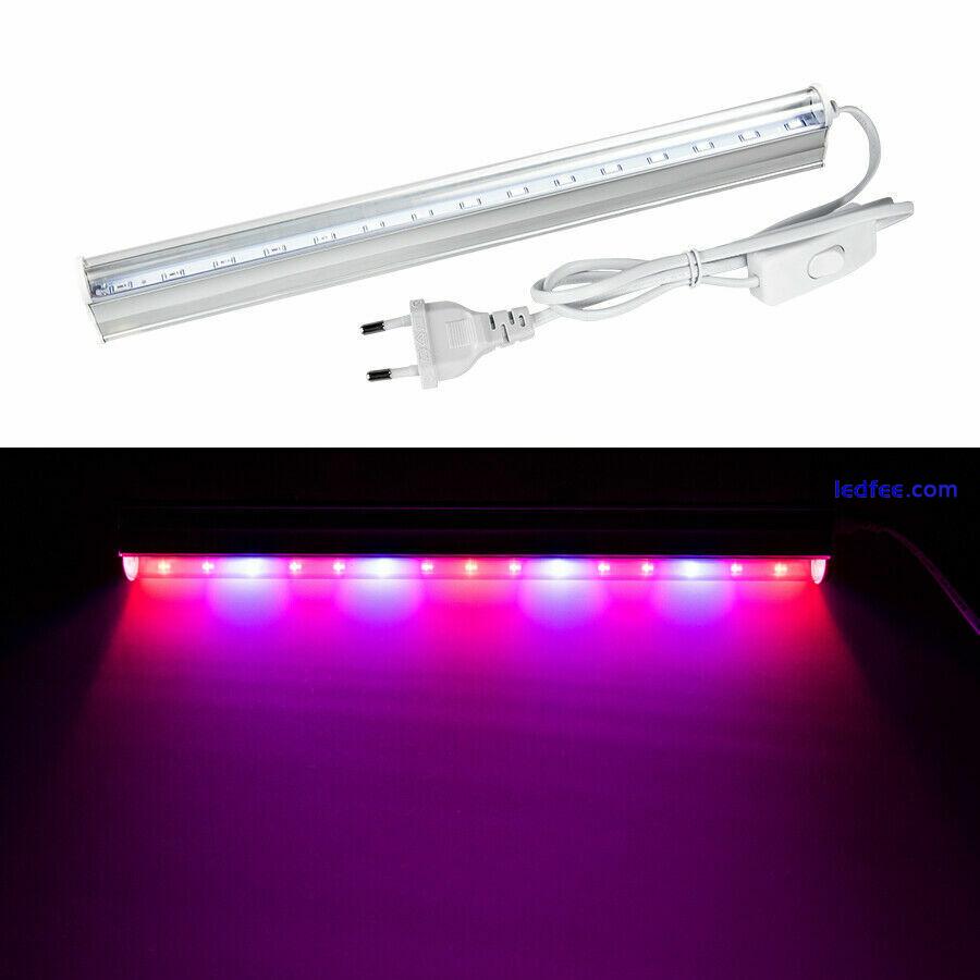 LED Grow Light Full Spectrum Hydro Veg Indoor Plant lamp T5 Tube Bulb Bar EU /US 4 