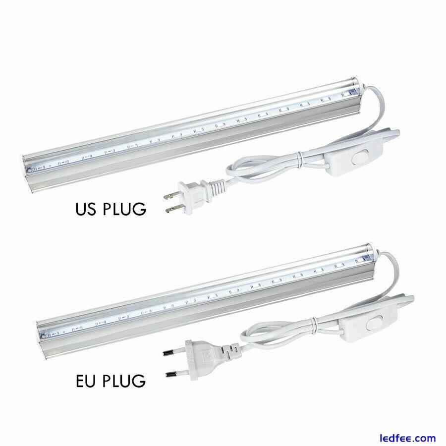 LED Grow Light Full Spectrum Hydro Veg Indoor Plant lamp T5 Tube Bulb Bar EU /US 2 