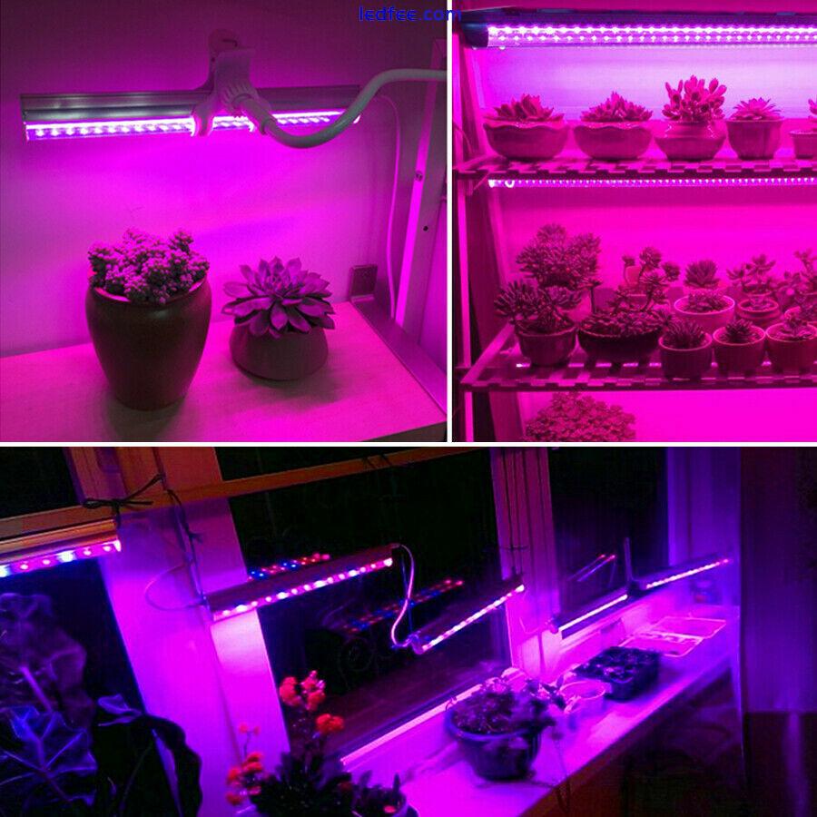 LED Grow Light Full Spectrum Hydro Veg Indoor Plant lamp T5 Tube Bulb Bar EU /US 3 