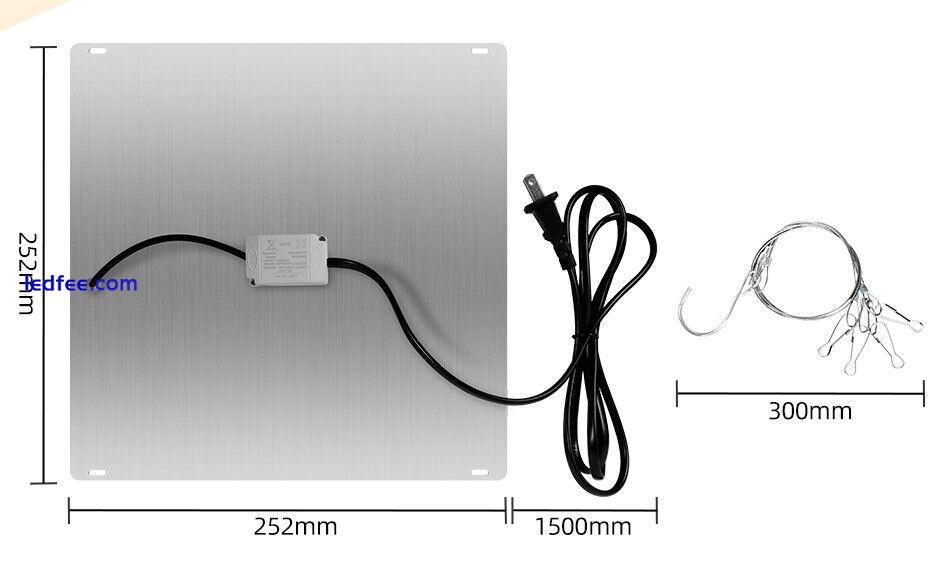 LED Grow Lights UV-Glühbirnen Indoor Hydroponic Plant Veg Growth Full Spectrum 3 