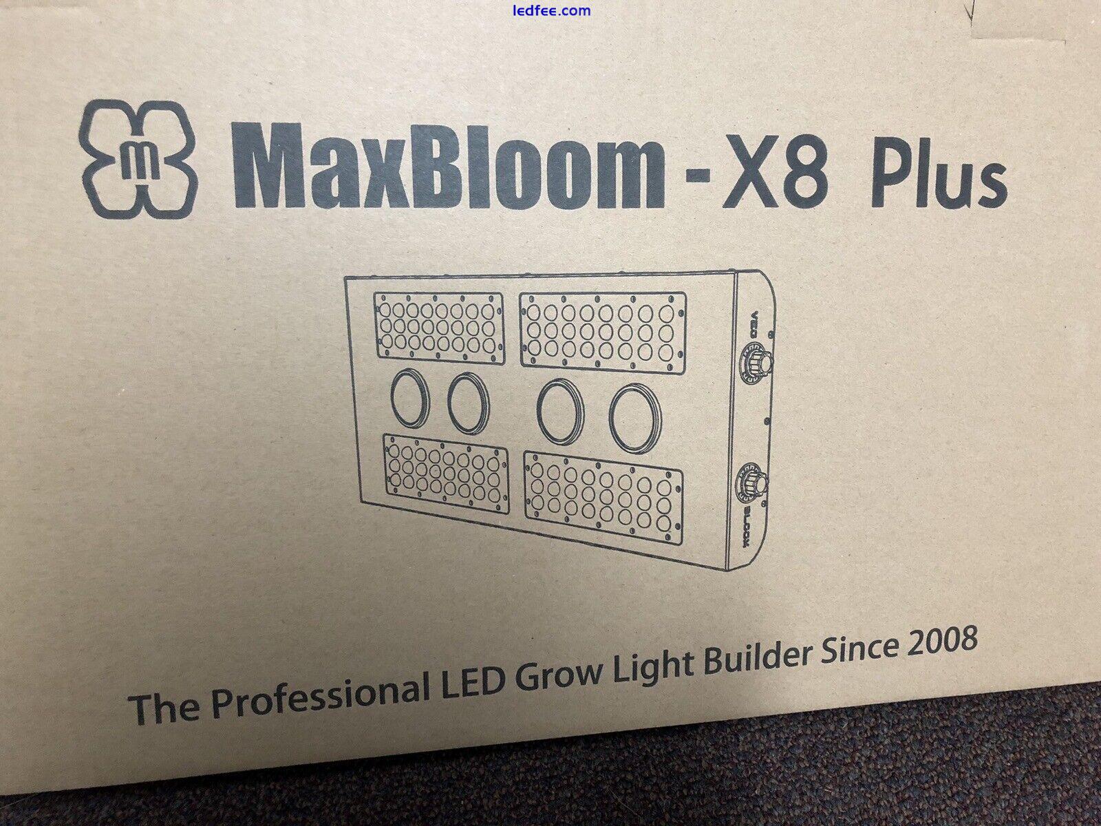 Maxbloom X8 Plus 800w led Cree Cob Grow Light 12-Brand Full Spectrum Veg Bloom 4 
