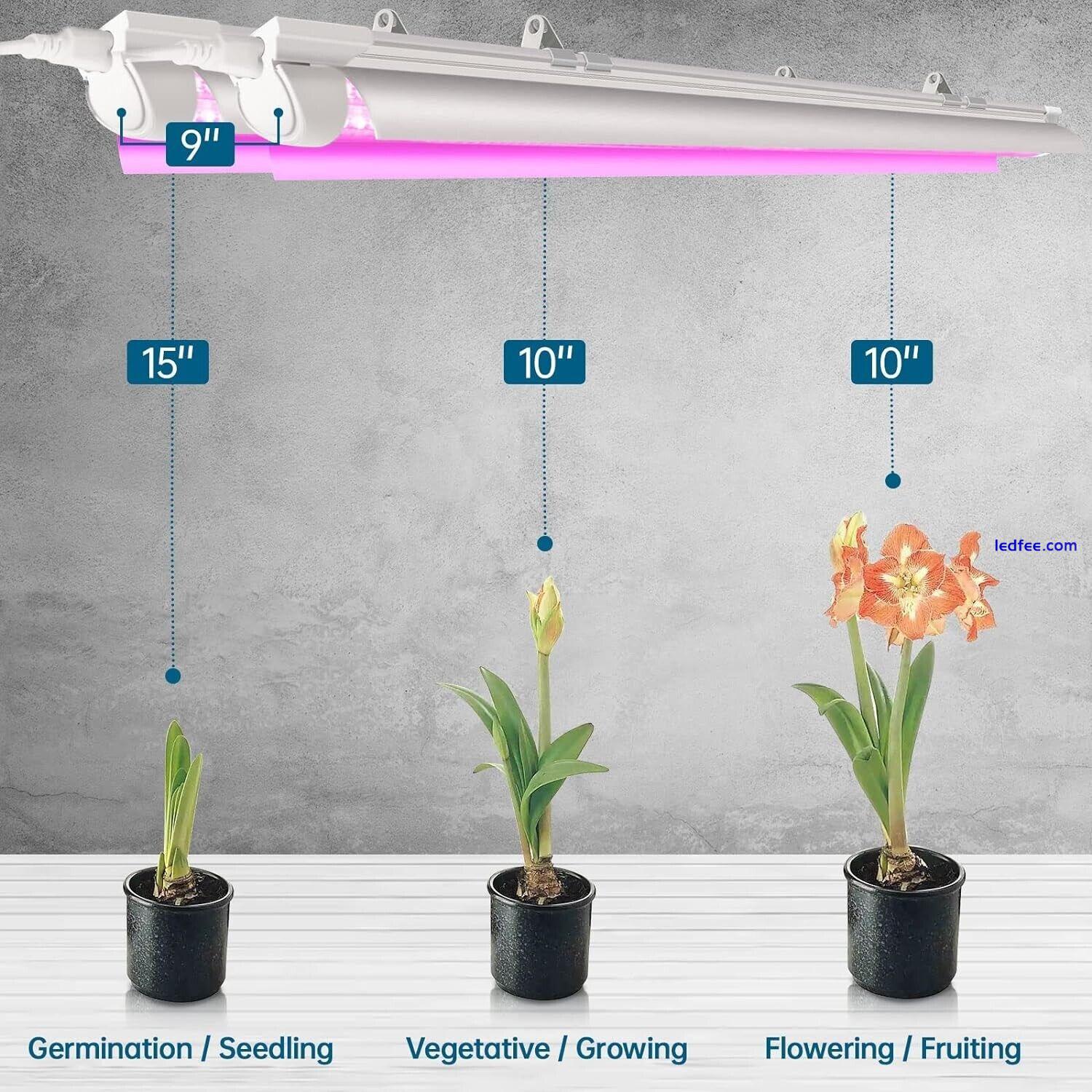 Barrina Full Spectrum LED Grow Lights 6-Pack 2 