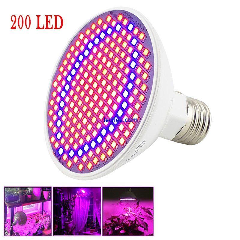 18/36/60/200 LED Grow Light Lamp bulbs E27 Room Plant Indoor Hydroponics 0 