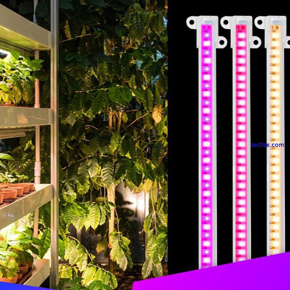 LED Grow Light Tube Strip Full Spectrum Lamp For Indoor Plant Flower Veg Growing 0 