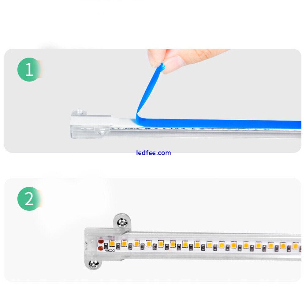 LED Grow Light Tube Strip Full Spectrum Lamp For Indoor Plant Flower Veg Growing 4 