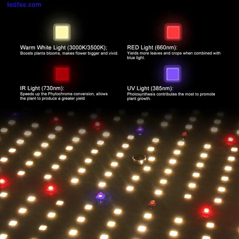 Samsung LM301H 240W Quantum Board Full Spectrum LED UV+IR Grow Light 4 
