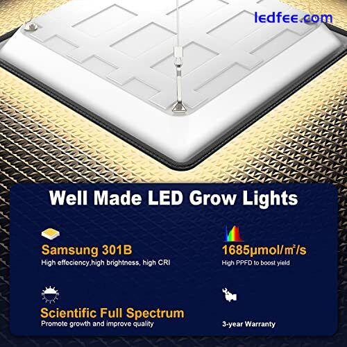  KT 600W LED Grow Light Use with LM301B LEDs Sunlike Full Spectrum Grow Lights  2 