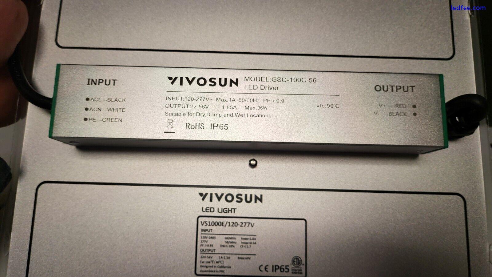 VIVOSUN VS1000E LED Grow Light Full Spectrum w/ Samsung Diodes for 2x2FT 4 