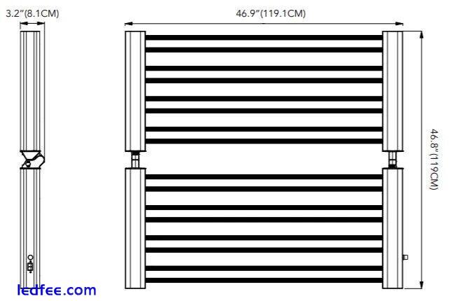 Growers Choice ROI-E720 Full-Spectrum LED Grow Light UK SELLER 0 