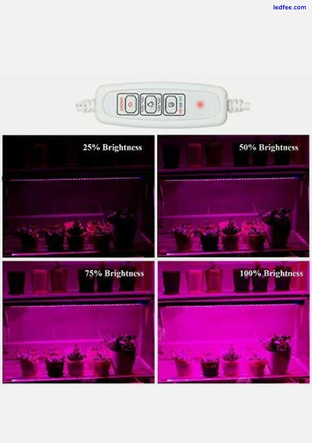 Woputne Grow Light Bar for Indoor Plants, Auto ON & Off, Stick to Anywhere 0 